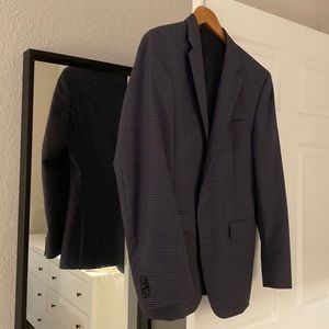 Kenneth Cole Sports Coat 40R Blue
